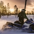 How fast does a 1000cc snowmobile go?